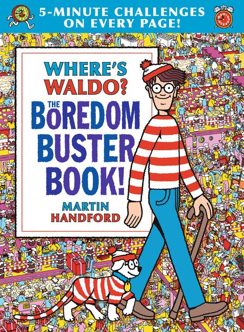 Where's Waldo? the Boredom Buster Book: 5-Minute Challenges: (Hidden Object Activity Book with Search & Find Puzzles, Mazes, Connect-The-Dots, Colorin - Ingram