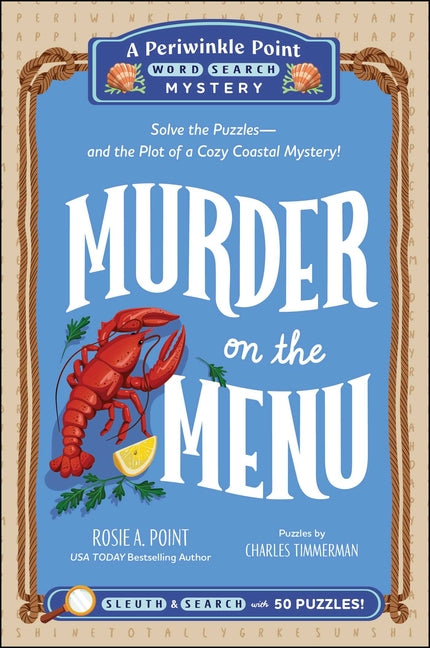 Murder on the Menu: Book 1: Solve the Puzzles--And the Plot of a Cozy Coastal Mystery!