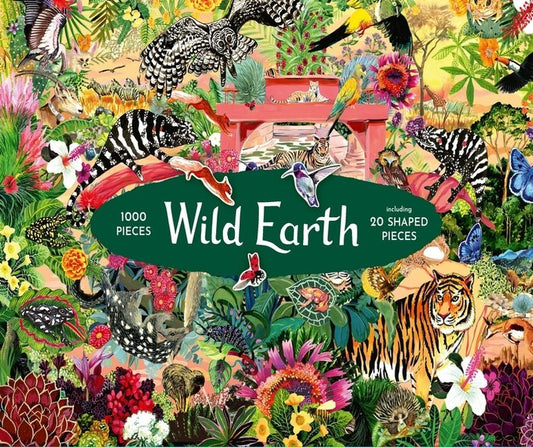 Wild Earth 1000 Piece Jigsaw with 20 Shaped Pieces: Stories of Nature's Greatest Comebacks - Ingram