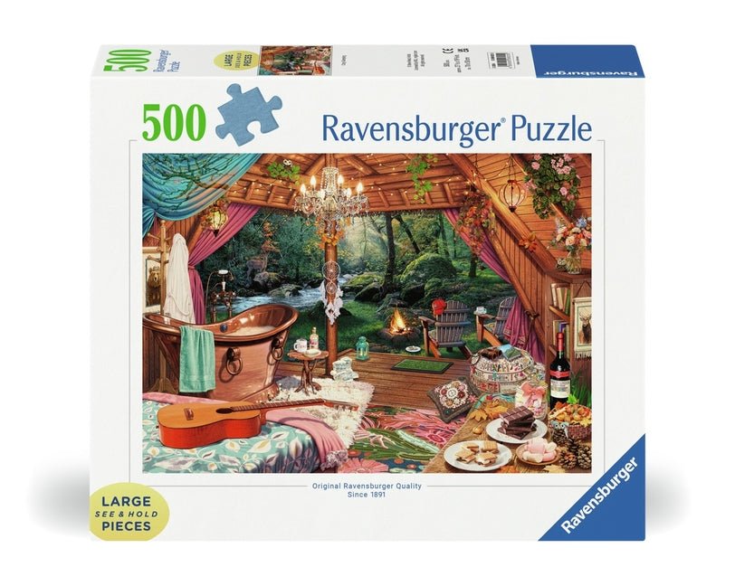 Cozy Glamping 500 PC Large Format Puzzle - Ingram