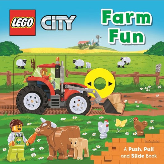 Lego(r) City. Farm Fun: A Push, Pull and Slide Book - Ingram