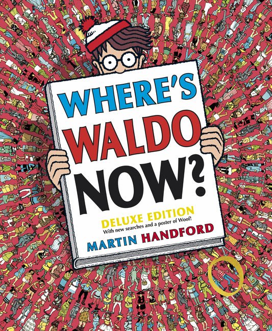 Where's Waldo Now?: Deluxe Edition with New Searches and a Poster of Woof! (a Hidden Object Activity Book with Search & Find Puzzles and Spot-The-Diff - Ingram