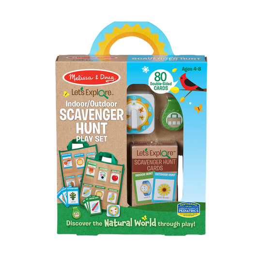 Let's Explore Indoor/Outdoor Scavenger Hunt Play Set