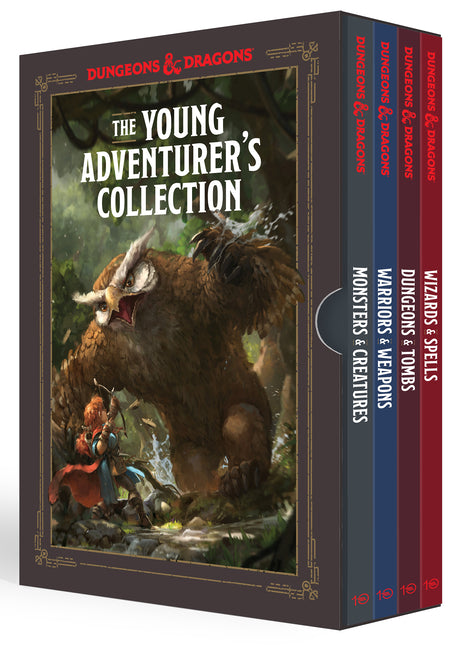 Young Adventurer's Collection Box Set 1 [Dungeons & Dragons 4 Books]: Monsters & Creatures, Warriors & Weapons, Dungeons & Tombs, and Wizards & Spells - Ingram