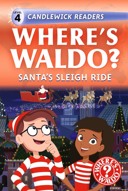 Where's Waldo? Santa's Sleigh Ride: Early Reader (a Christmas Search-And-Find Adventure for Beginning Readers and Kids Ages 4-8)