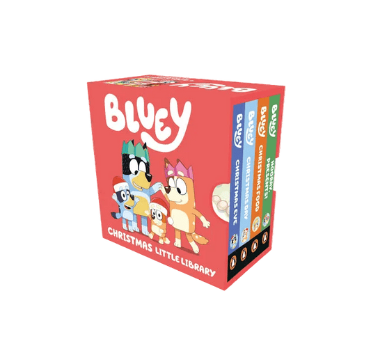 Bluey: Christmas Little Library 4-Book Box Set