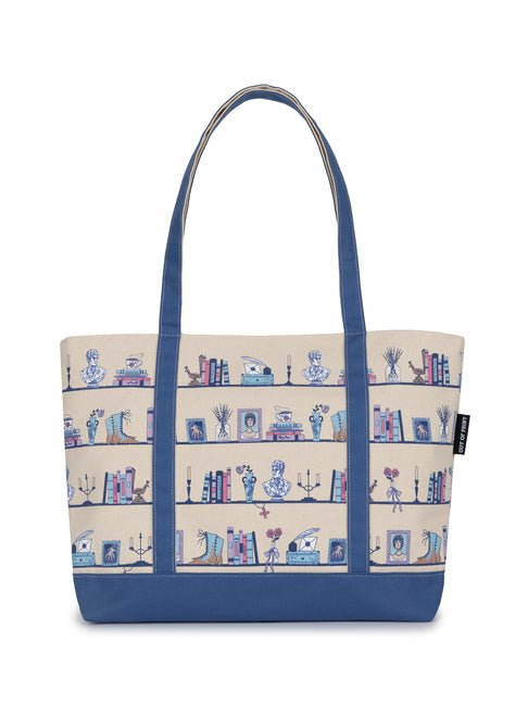 Pride and Prejudice Bookshelf Large Zippered Tote - Ingram
