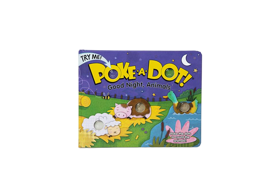 Poke-A-Dot: Goodnight, Animals