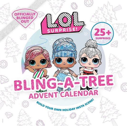 L.O.L. Surprise! Bling-A-Tree Advent Calendar: (Lol Surprise, Trim a Tree, Craft Kit, 25+ Surprises, L.O.L. for Girls Aged 6+) - Ingram