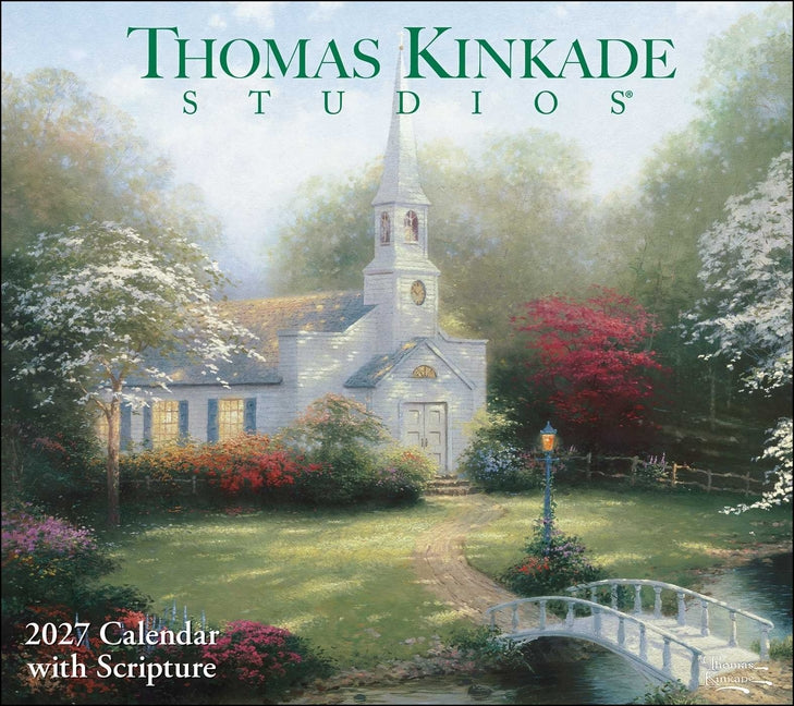 Thomas Kinkade Studios(r) 2027 Deluxe Wall Calendar with Scripture - Ingram