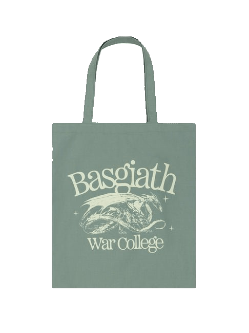 Rebecca Yarros's Fourth Wing: Basgiath War College Tote Bag