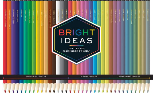 Bright Ideas Deluxe Set: 36 Colored Pencils - Ingram
