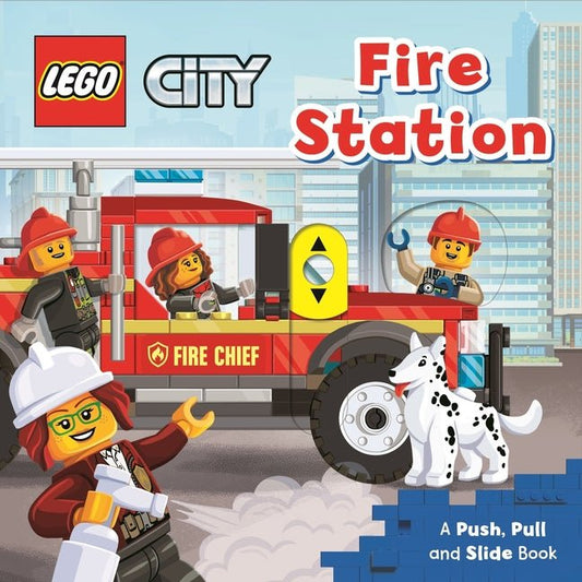 Lego(r) City. Fire Station: A Push, Pull and Slide Book - Ingram