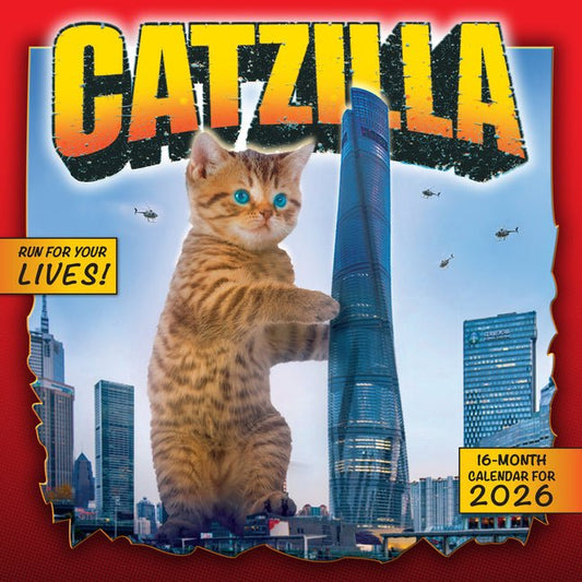 2026 Catzilla Wall Calendar - Ingram