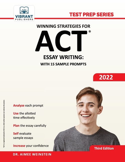 Winning Strategies For ACT Essay Writing: With 15 Sample Prompts - Ingram