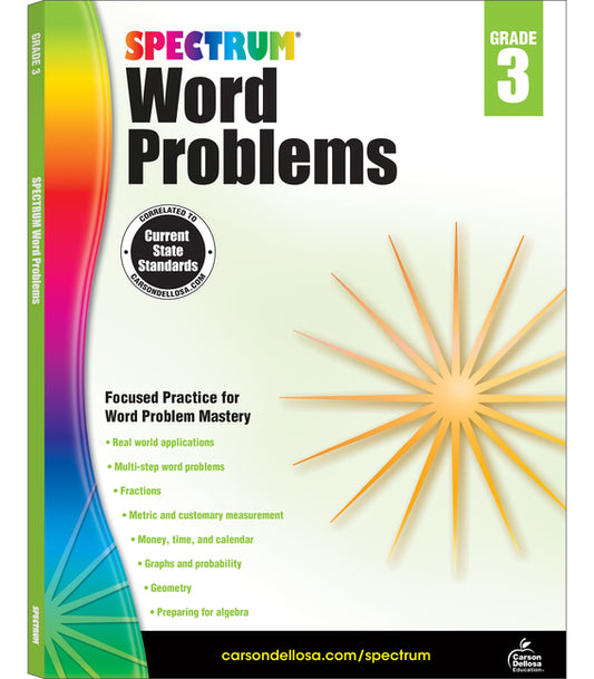 Word Problems, Grade 3: Volume 76 - Ingram