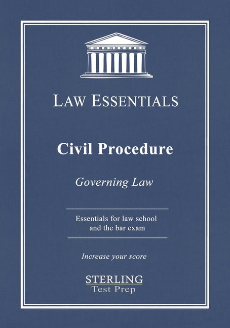 Civil Procedure, Law Essentials: Governing Law for Law School and Bar Exam Prep - Ingram