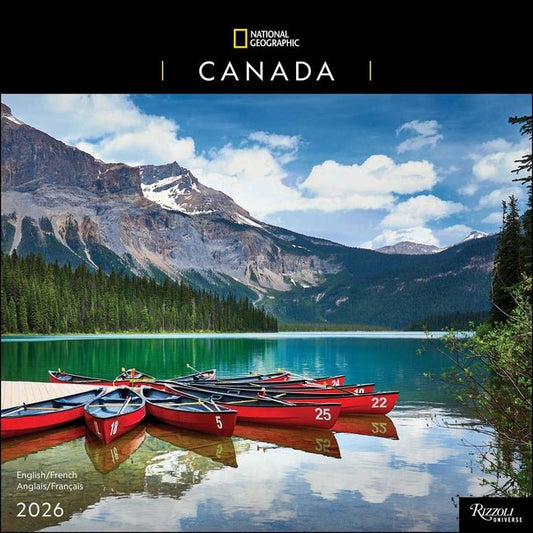 National Geographic: Canada 2026 Wall Calendar - Ingram