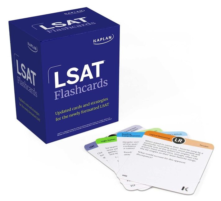 LSAT Prep Flashcards: Updated Cards and Strategies for the Newly Formatted LSAT - Ingram