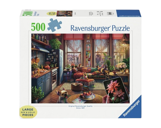 Cozy Boho Studio 500 PC Large Format Puzzle