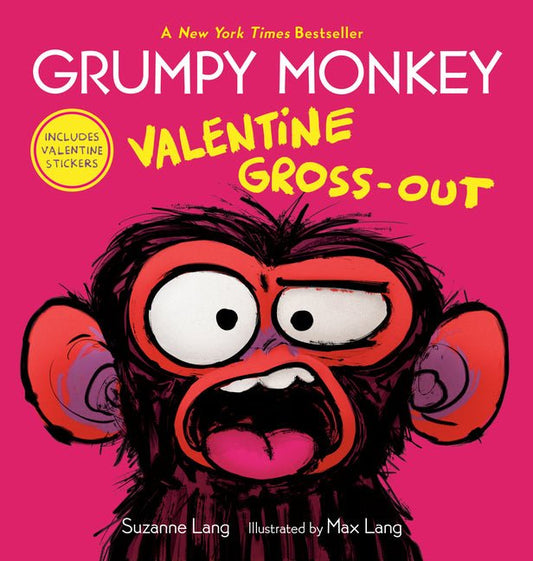 Grumpy Monkey Valentine Gross-Out: Includes Valentine Stickers - Ingram