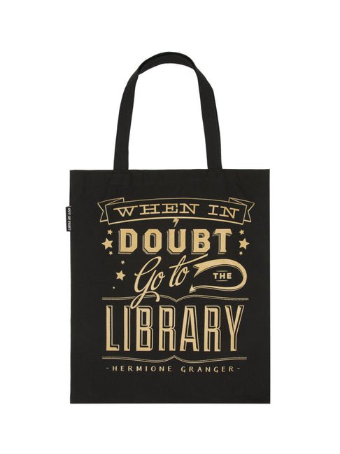 When in Doubt, Go to the Library Tote Bag - Ingram