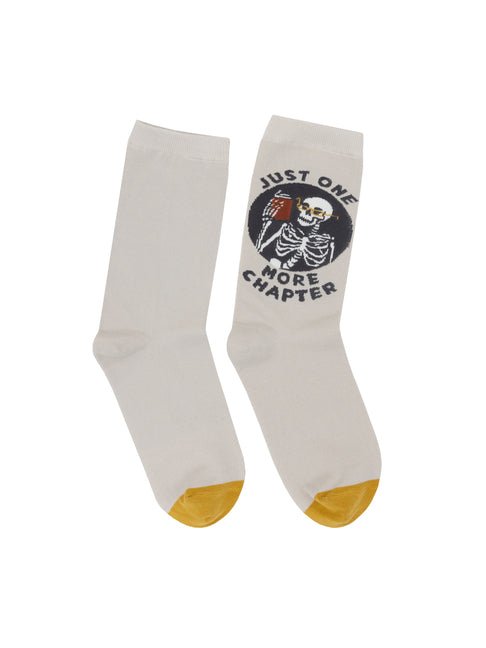 Just One More Chapter Socks - Large - Ingram