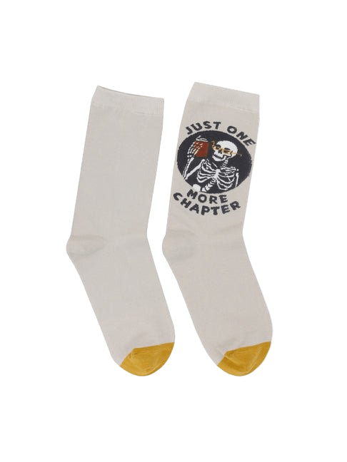 Just One More Chapter Socks
