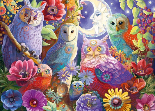 Night Owl Hoot 300 PC Large Format Puzzle - Ingram