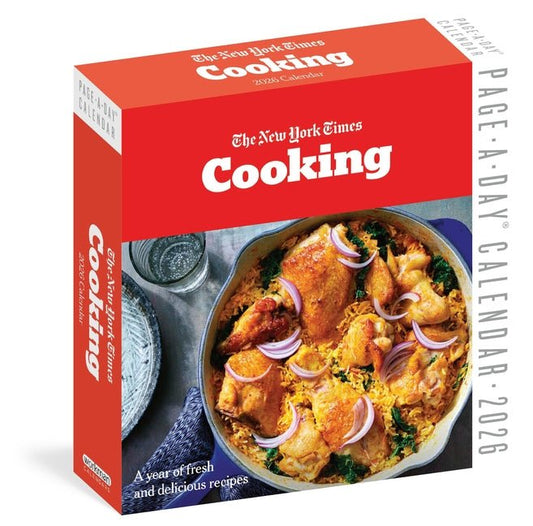 New York Times Cooking Page-A-Day(r) Calendar 2026: A Year of Fresh and Delicious Recipes - Ingram