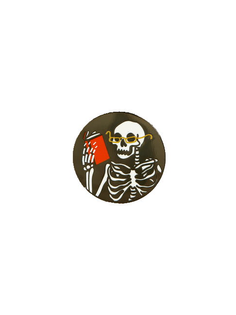 Just One More Chapter Enamel Pin