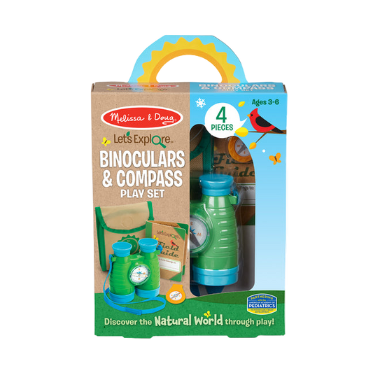 Melissa and Doug Let's Explore Binoculars & Compass Play Set