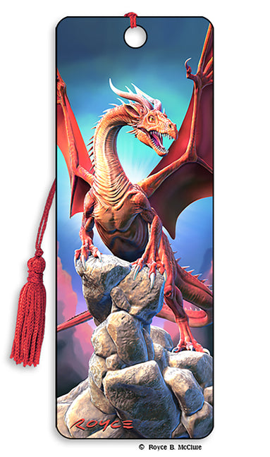 Royce 3D Bookmark - Red Dragon - Ingram