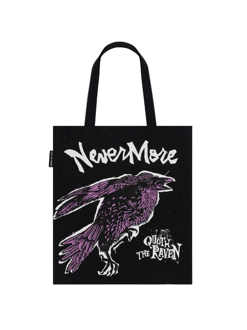 Nevermore Raven Tote Bag