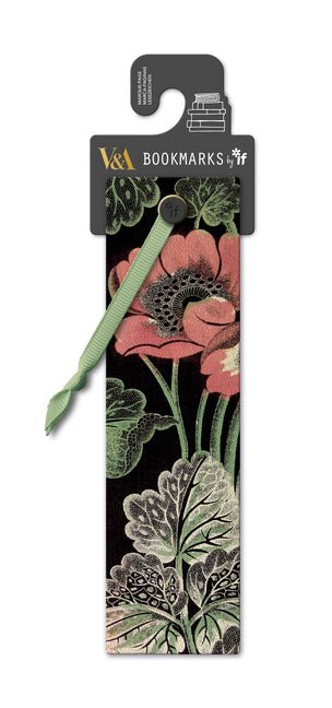 V&a Collection Bookmark Floral Anemone - Ingram
