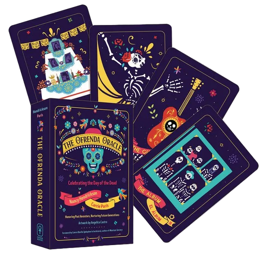 The Ofrenda Oracle: Celebrating the Day of the Dead/Celebrando El Día de Muertos (60 Full-Color Cards and 136-Page Guidebook)