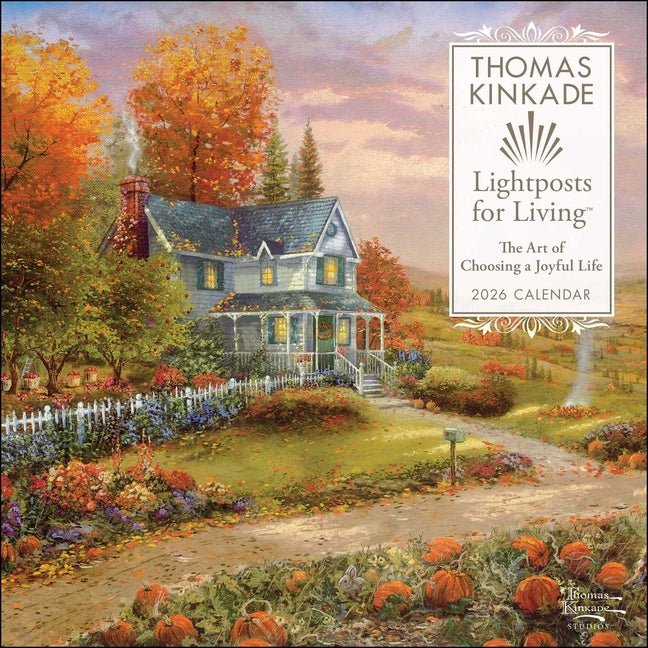 Thomas Kinkade Lightposts for Living 2026 Wall Calendar - Ingram