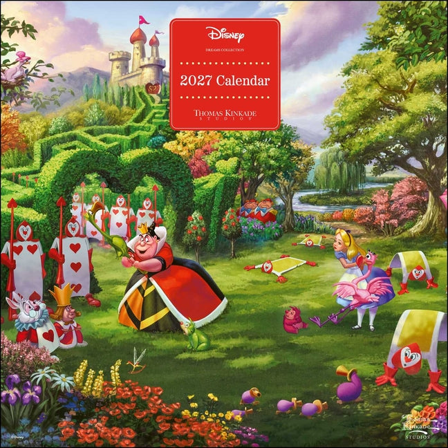 Disney Dreams Collection by Thomas Kinkade Studios 2027 Wall Calendar - Ingram