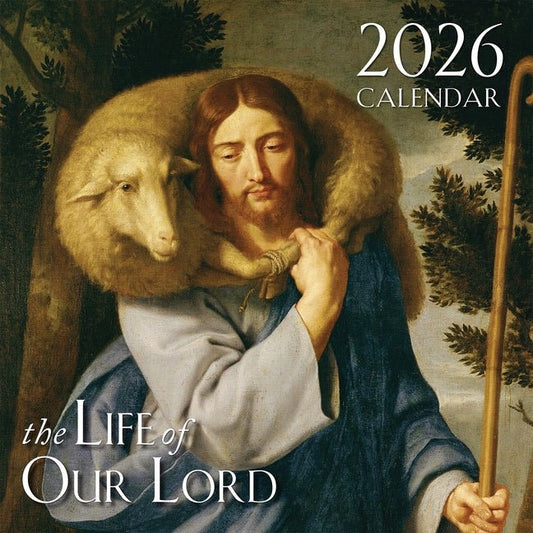2026 Life of Our Lord Wall Calendar - Ingram
