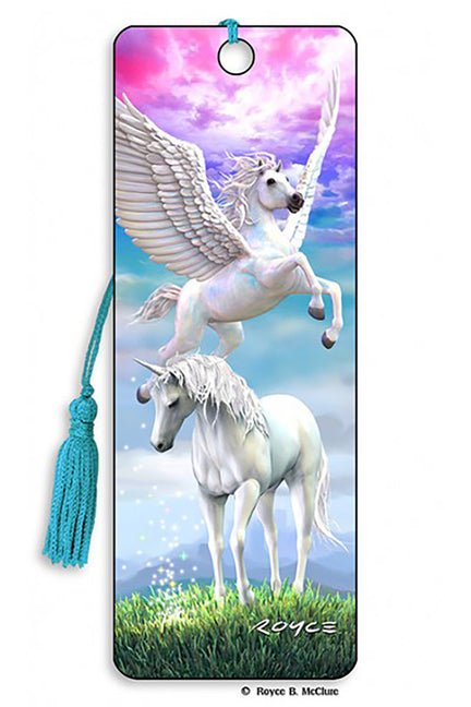 Royce 3D Bookmark - Pegasus & Unicorn - Ingram
