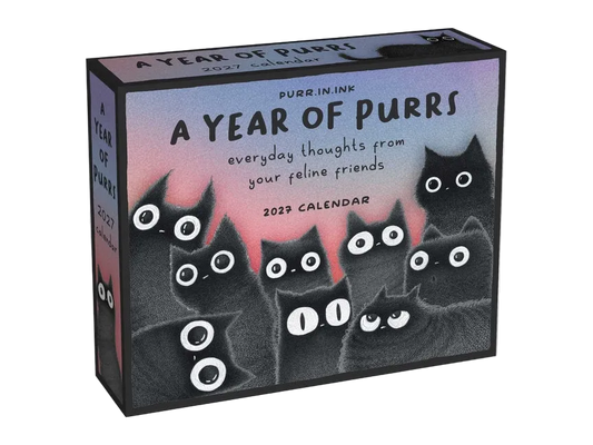 A Year of Purrs 2027 Day-To-Day Calendar