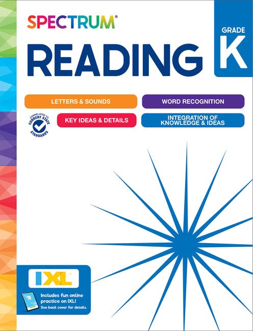 Spectrum Reading Workbook, Grade K - Ingram