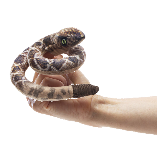 Rattlesnake Finger Puppet