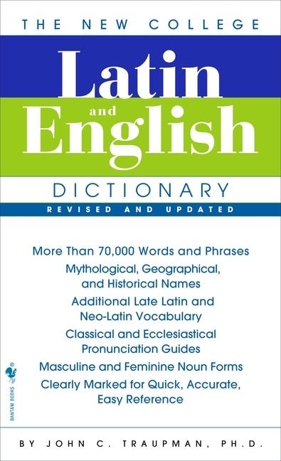 New College Latin & English Dictionary, Revised and Updated - Ingram
