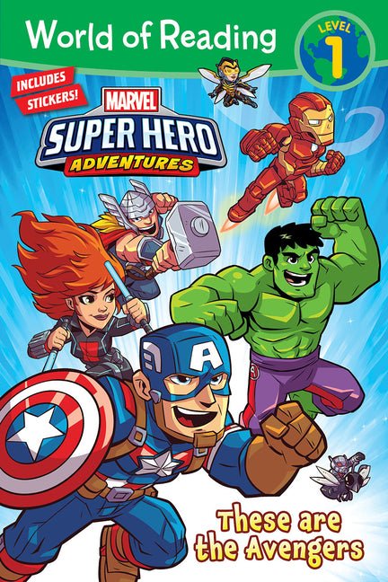World of Reading: Marvel Super Hero Adventures: These Are the Avengers-Level 1 - Ingram
