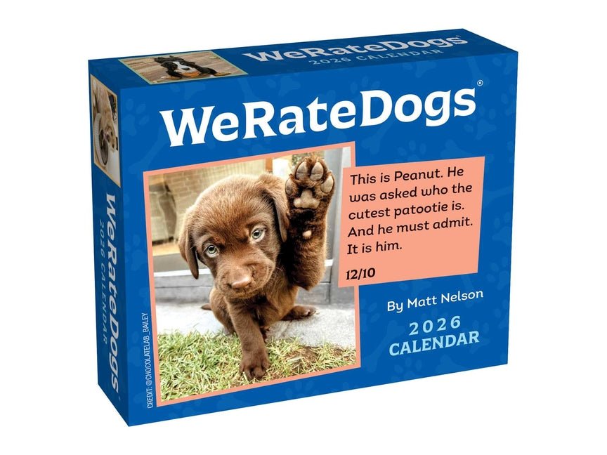 Weratedogs 2026 Day-To-Day Calendar - Ingram