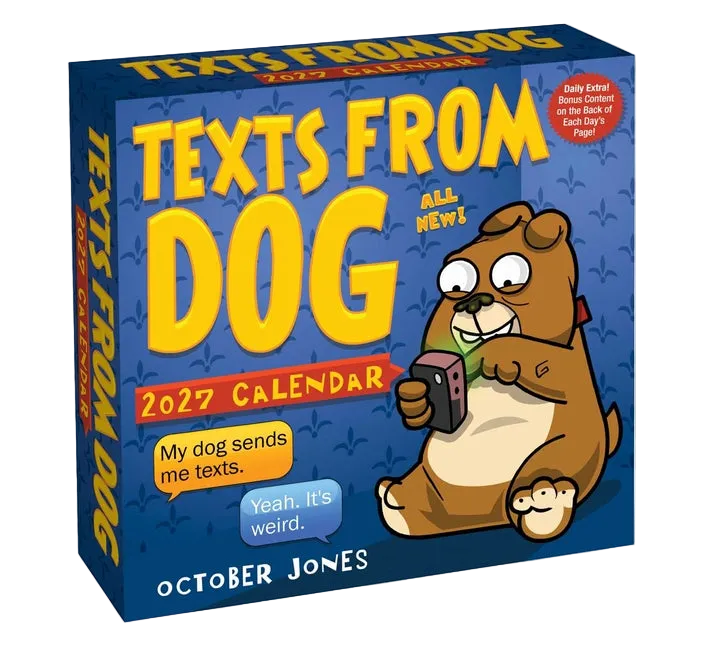 Texts from Dog 2027 Day-To-Day Calendar