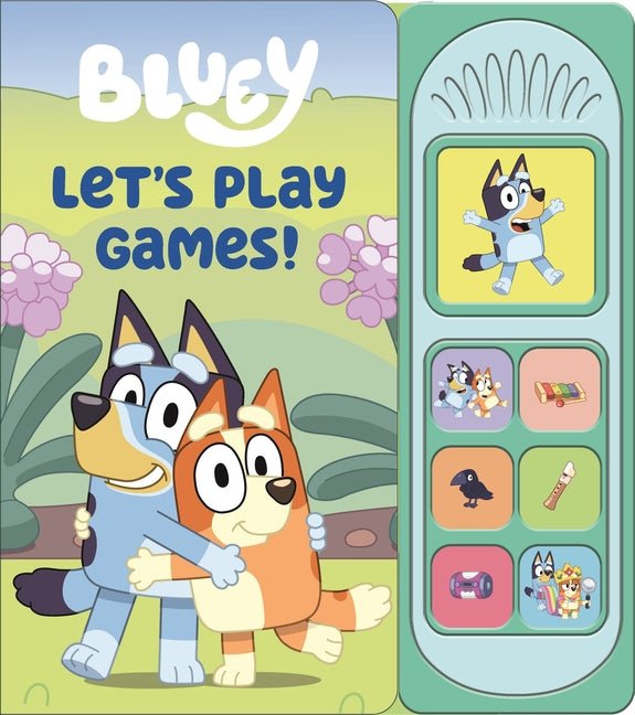 Bluey: Let's Play Games! Sound Book [With Battery] - Ingram