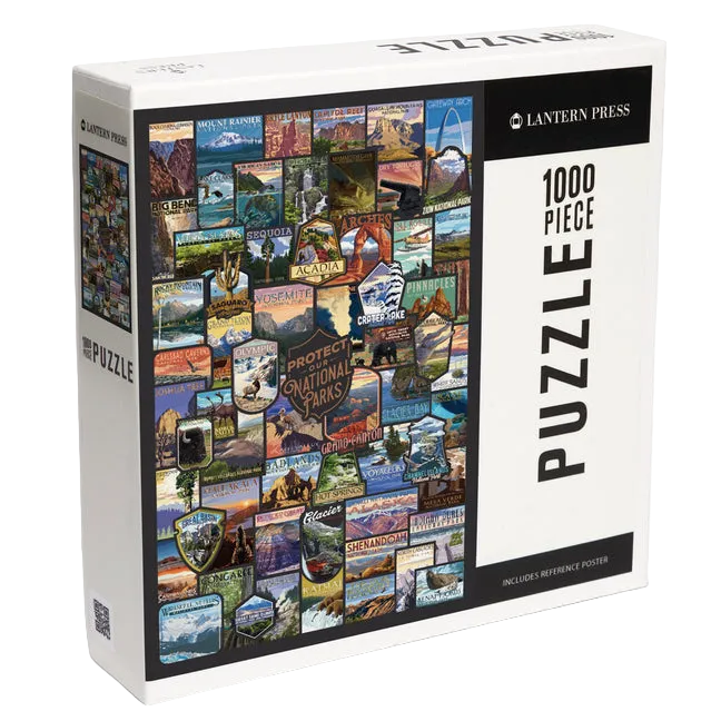 Protect Our National Parks - Collage - 1000 Piece Puzzle
