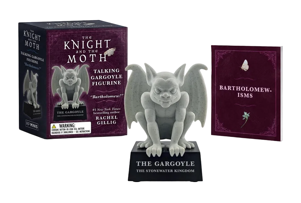 The Knight and the Moth Talking Gargoyle Figurine